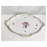 18" MEISSEN PORCELAIN SERVING TRAY