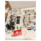 METAL TRAIN TRACK, TRAIN INFO, POWER BLOCKS,