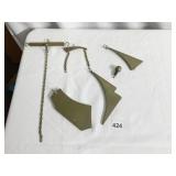 BRASS WIND CHIME, READY TO ASSEMBLE