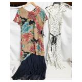 LOLA P DRESS AND SZ. 8 BLACK/WHITE DRESS