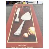 LENOX CAKE KNIFE SERVER