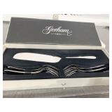 GORHAM 7 PC. DESSERT SET MEREDITH PATTERN
