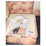 LENOX HALLOWEEN TIDBIT DISH TOMBSTONE