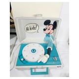 GE YOUTH ELECTRONICS MICKEY MOUSE TURN TABLE