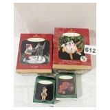HALLMARK ORNAMENTS INCLUDING MICKEY MOUSE