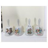 4 DISNEY BELLS INCLUDING LIMITED EDITION