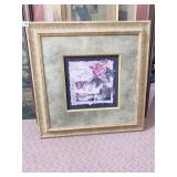 POSTCARD PRINT FRAMED 25"W X 25"H