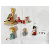 SANTA LAYING DOWN, SOLDIER ETC.