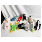 12 TY BEANIE BABIES WITH TAGS