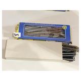 HO TRACK CURVE AND STRAIGHT 2 BOXES