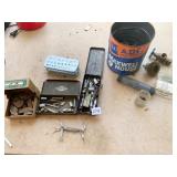 HOSE VALVE, SOCKETS, WOODRUFF KEYS, ETC.