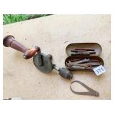 VINTAGE DRILL, ETC.
