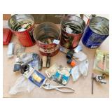 ACCUSET BRAIDED NAILS, LIGHT FIXTURE ITEMS, ETC.