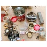 ALLEN KEYS, MIXED BOLTS, WIRE BRUSHES, SHARPENING