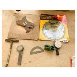DADO SET, CIRCULAR SAW, PRESSURE GAUGE