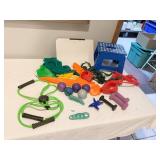 SITTING DOWN WORK OUT EQUIPMENT