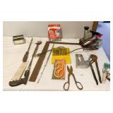 SCROLL SAW, BULK TAPE ERASER, DRILL BITS,