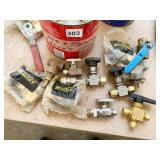 WHITEY BRASS & STAINLESS VALVES