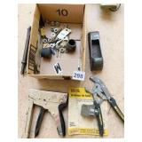 STAPLE GUN, PLIERS, ETC.