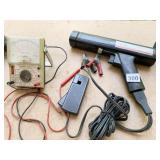 TIMING LIGHT, VOLTMETER