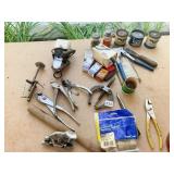 POINT DWELL TESTER, ETC. CONTOLSM RIVETER,