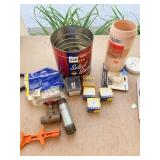 DECK SCREWS, TACKS, ETC.