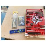 HEX KEY SET, LEVEL BOLT PULLER