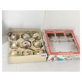 WONDERFUL WORLD OF DISNEY 12 ORNAMENTS W/ MICKEY