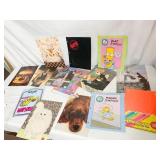 SCHOOL FOLDERS, NEON PAPER, SIMPSONS, ETC.