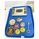 SOCCER GAME INTEX ELECTRONICS & BUTTONS AND BRASS