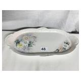 OVAL HAND PAINTED DRESSER TRAY TBNERGER