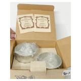 STEIFF PAIR OF JEFFERSON CUPS PEWTER OB