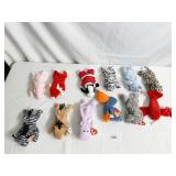 12 TY BEANIE BABIES WITH TAGS