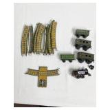 EARLY MARKLIN TIN TRAIN WITH TRACK