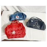 3 VINTAGE AIRLINE TRAVEL BAGS