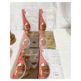 12 ASSORTED CHAIR WRAPS W/ BEADS