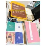 ENVELOPES, VINTAGE TYPING PAPER, LEARN TO TYPE