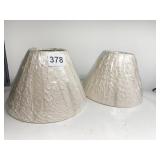 2 NEW LAMP SHADES