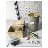 TROJAN REEL, FISHING HOOKS