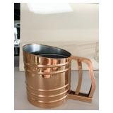 COPPER SIFTER .