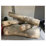 FAUX FIREPLACE LOGS