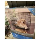 LARGE WIRE DOG CRATE 50-70 LB. 25" X 32" IN BOX