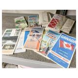 MAPS INCL GULF, ATLANTIC, CANADA, ETC.