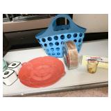 SMALL BASKET, DRAIN COVER, NEW RIBBON, NEW