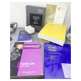 LAW BOOKS AND PRACTICE CARDS