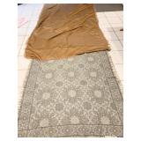 MICROFIBER LOVESEAT COVER, TABLECLOTH, FULL SIZE