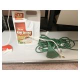 MULTI PLUG EXTENSION CORD, HOME DEFENSE 1/3 FULL