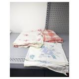 TABLECLOTH 48 X 63, ETC.