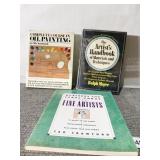 BOOKS COMPLETE COURSE IN OIL PAINTING, THE ARTIST