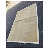 BOUND EDGE PORCH RUG TWO TONE BEIGE